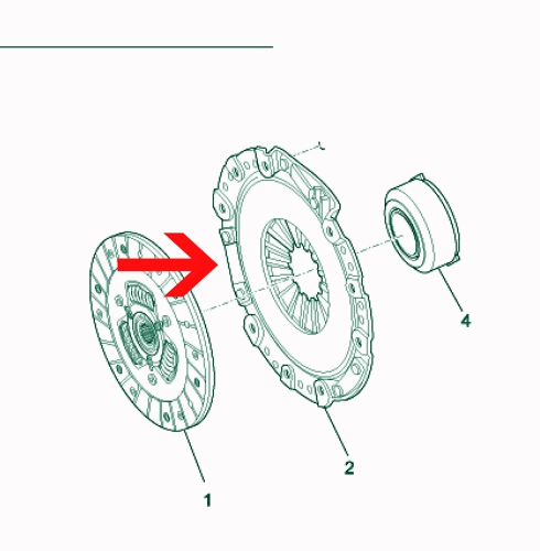 Clutch pressure plate